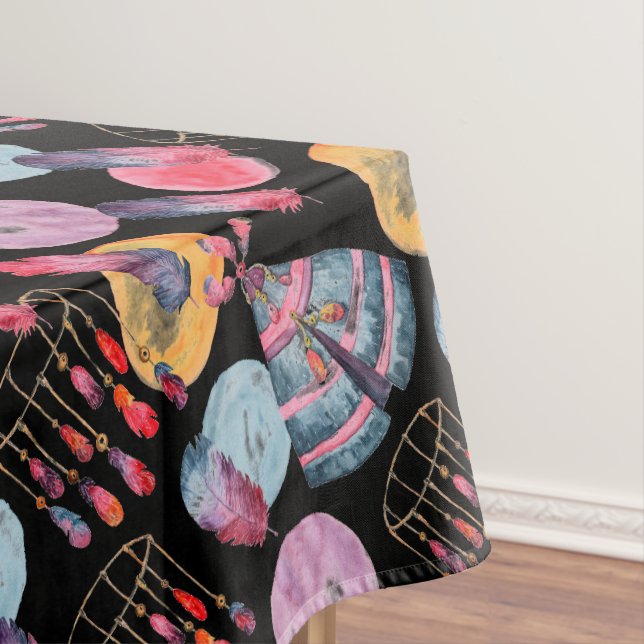 Boho Tent Pattern Tischdecke (Beispiel)