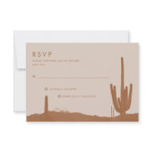 Boho Terracotta Cactus Desert Wedding