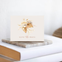Boho Terracotta getrocknete Blume und Pampas Gras