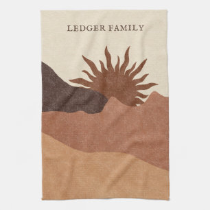 Boho Terracotta Küchentücher