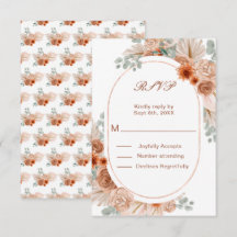 Boho Terracotta Pampas Grass UAWG