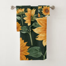 Boho Terracotta Vintag Sonnenblumenmuster