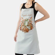 Boho-Terrakotta-Salbei-Teeparty-Blumentasse Tee Sh