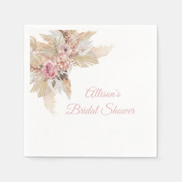 Boho Theme Personalisiert Cocktail Napkins Serviette