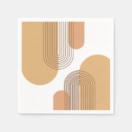Boho Themed Party Napkins Serviette
