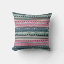 Boho Throw Pillow Tribal Throw Pillow Multicolor Kissen