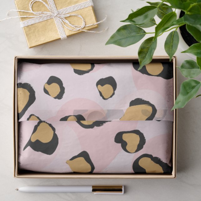 Boho-Tiermuster Seidenpapier (Geschenk)