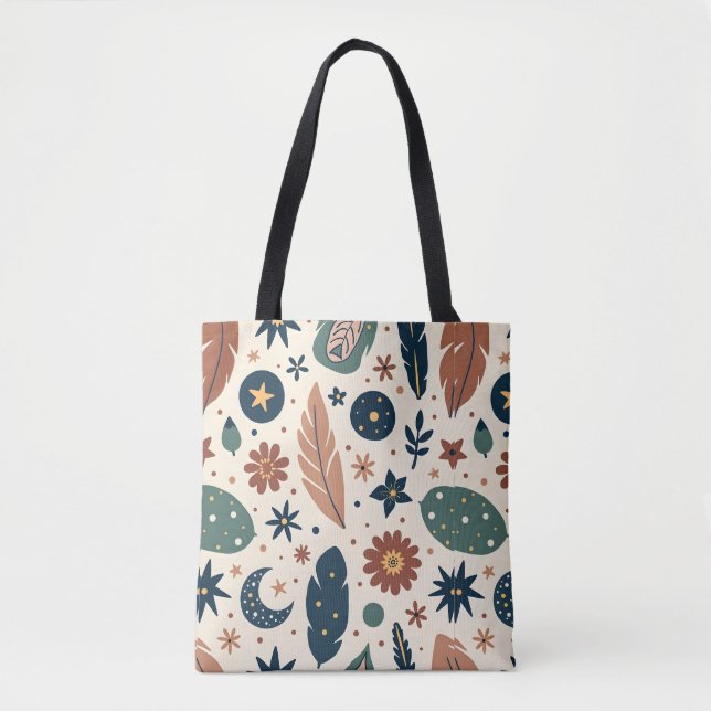 Boho Tote Bag - Stilvoll & versatile (Vorderseite)