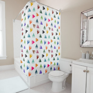 Boho Triangle Duschvorhang