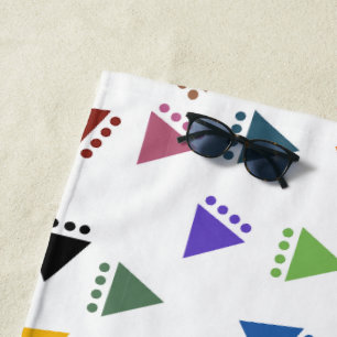 Boho Triangle Strandtuch