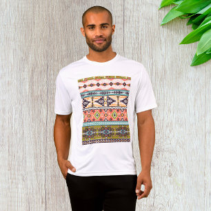 Boho Tribal Geometric Muster Südwestaztec T-Shirt