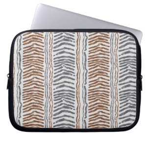 Boho-Tribal-Gestreifter Laptop-Schutzbezug Laptopschutzhülle