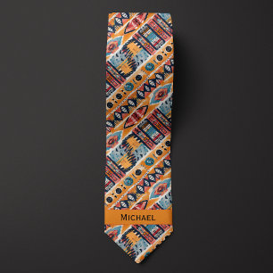 Boho Tribal Inspiriert Design Krawatte