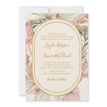 Boho Tropical Botanical Elfenbein Traditionelle Ho