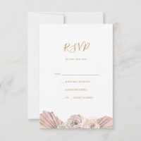 Boho Tropical Botanical | RSVP-Karte