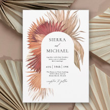 Boho Tropical Fan Palms Küste Elegante