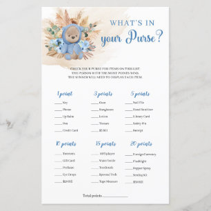 Boho tropische Junge Teddy Bär Was ist in Ihrer Ge