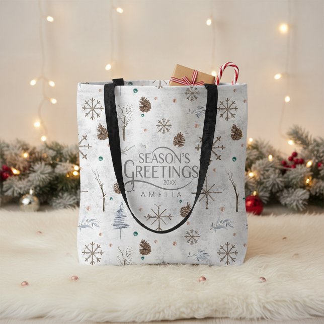 Boho Twigs & Pinecone Weihnachtsausweis986 (Von Creator hochgeladen)