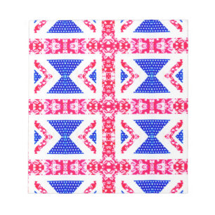 Boho Union Jack Notizblock