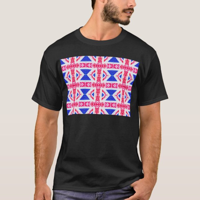 boho union jack T-Shirt (Vorderseite)