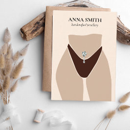 Boho unique Bly Button Piercing Display Niedlicher Visitenkarte