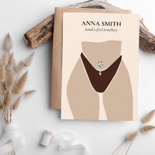 Boho unique Bly Button Piercing Display Niedlicher Visitenkarte