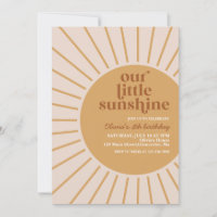 boho unser kleiner Sonnenschein Geburtstag