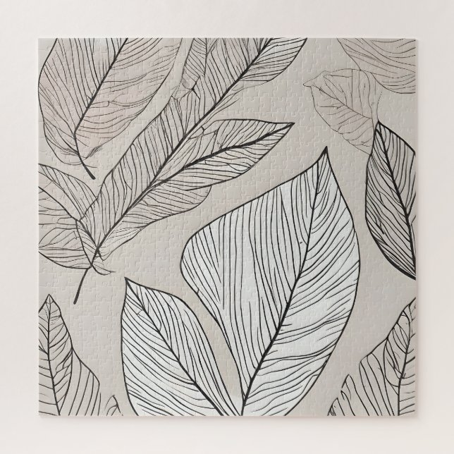 Boho verlasse art puzzle (Vertikal)