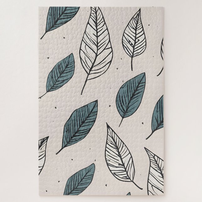 Boho verlasse art puzzle (Vertikal)