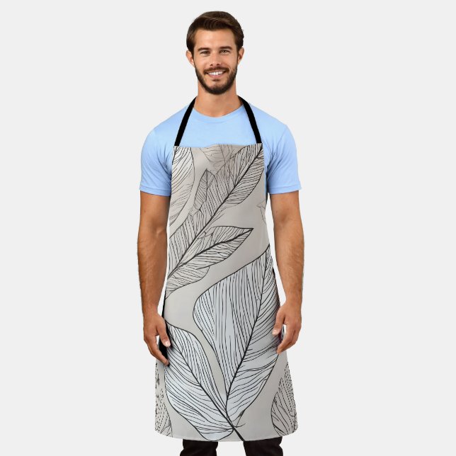 Boho verlasse art schürze (Getragen)