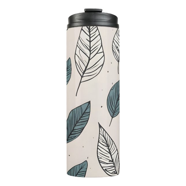 Boho verlasse art thermosbecher (Vorderseite)