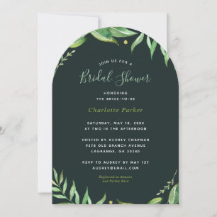 Boho Verlasse Bridal Dusche Einladung