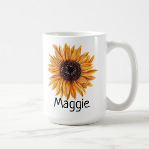 Boho VERLASSEN Tasse für das Design von Sonnenblum
