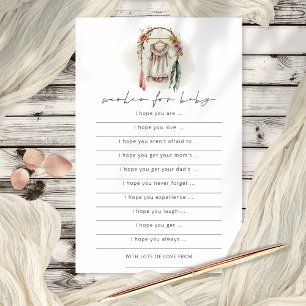 Boho Vintag Clothes wünscht sich ein Baby Showspie Flyer
