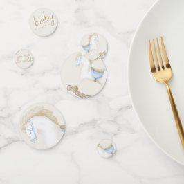 Boho Vintag Rocking Horse Cowboy Baby Dusche Konfetti