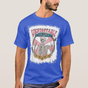 Boho Vintage Unaufhaltsame Haltung Damen Sarkastis T-Shirt