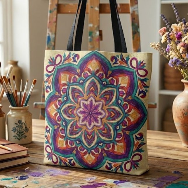 Boho-Volkskunst-Blume (Von Creator hochgeladen)