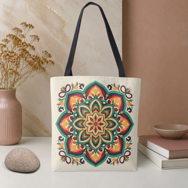 Boho-Volkskunst-Blume (Von Creator hochgeladen)