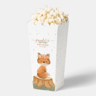 Boho-Wald-Fuchs-Baby-Party-Blumenkranz Geschenkschachtel