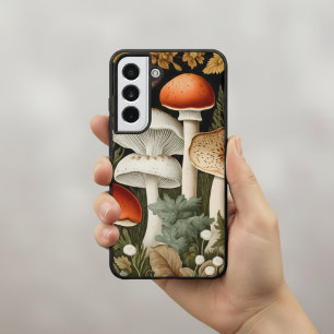 Boho-Waldpilze-Wildblumengarten-Sport Samsung Galaxy Hülle