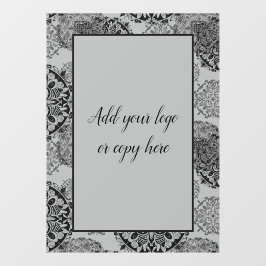 Boho Warm Grays Mandalases Fensterheber Fensteraufkleber