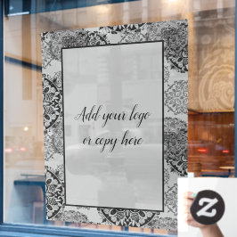 Boho Warm Grays Mandalases Fensterheber Fensteraufkleber