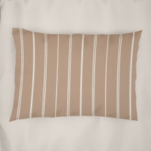 Boho-Warm-Neutral-Gestreiftes Muster Minimalistisc