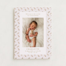 Boho Wasserfarbe | Geburtsankündigungskarte