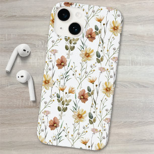 Boho-Wasserfarbe-Wildblume Case-Mate iPhone 14 Hülle