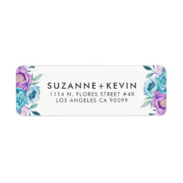 Boho Wasserfarben Blume Bouquet