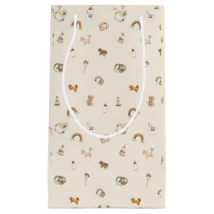 Boho Watercolor Baby Dusche Kleine Geschenktüte