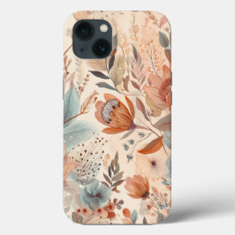 Boho Watercolor Floral Case-Mate iPhone Hülle