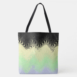 Boho Wavy marmorierte Abstrakte Cassgender Pride F