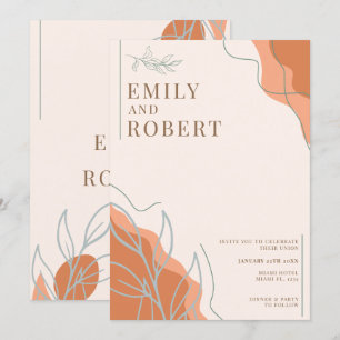 Boho Wedding Einladung